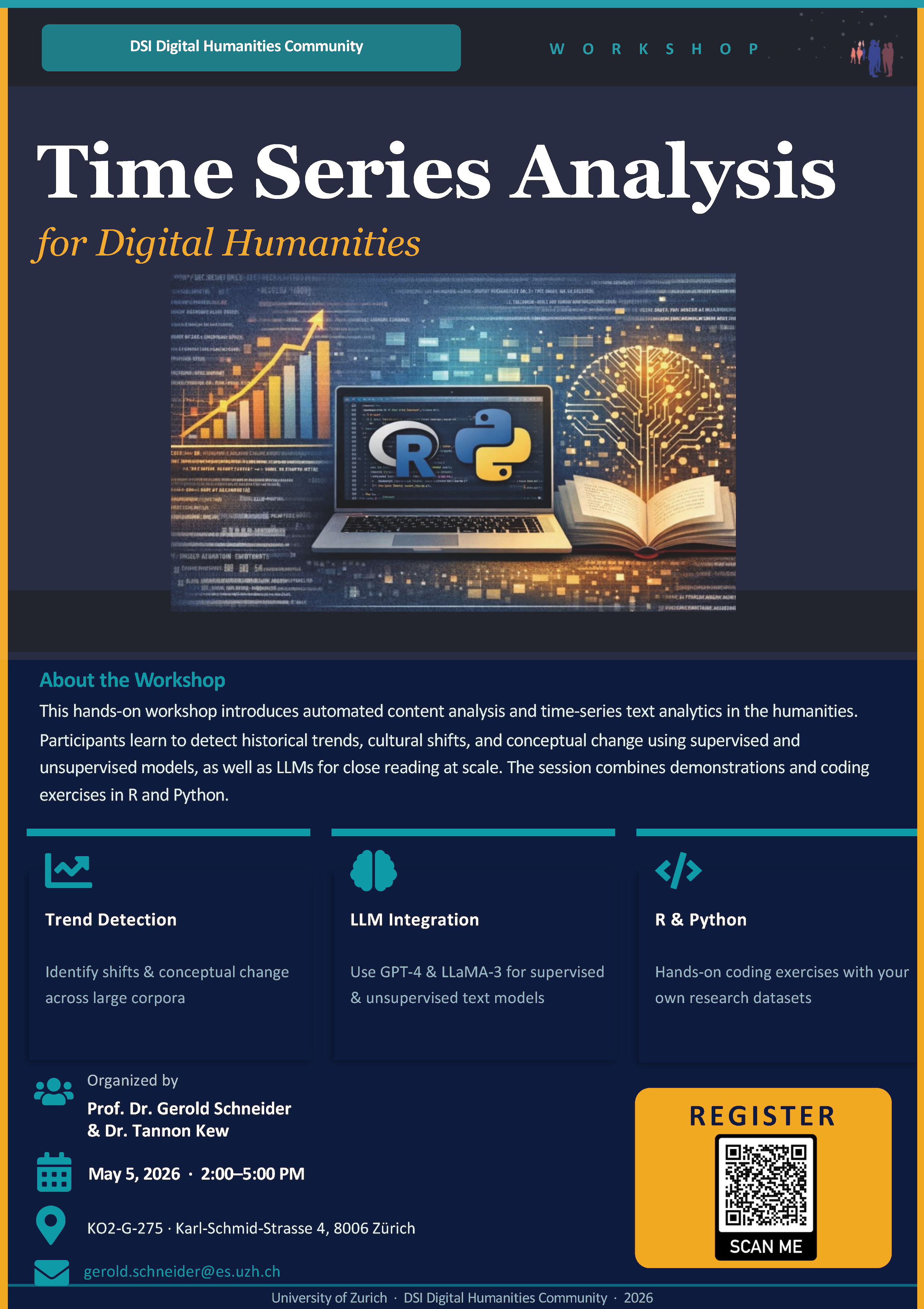 Workshop on Time Series Analysis for Digital Humanities's Cover Image