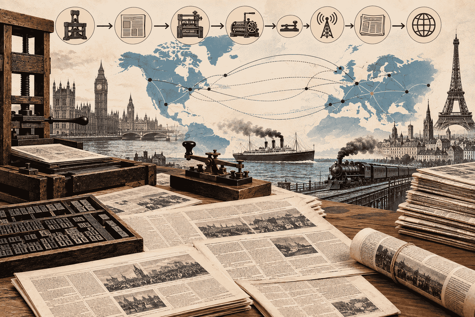 Newspapers, Technology, and a Shared Western Identity. Overcoming the problem of geolocating of “The West”'s Cover Image