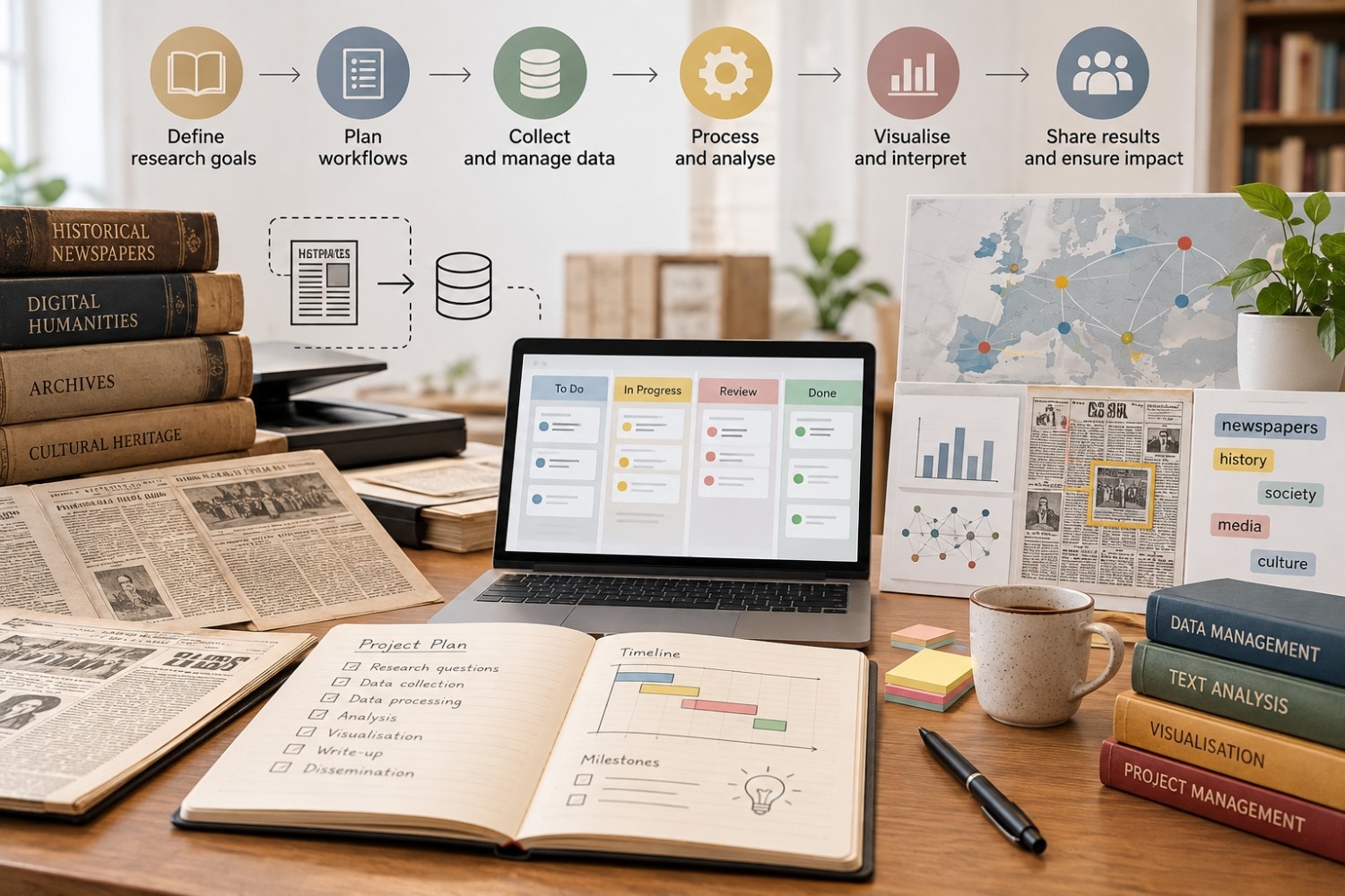 Project Management in the Digital Humanities's Cover Image